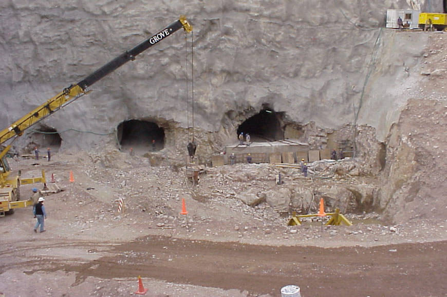 Proyecto Potrerillos Túnel Aducción