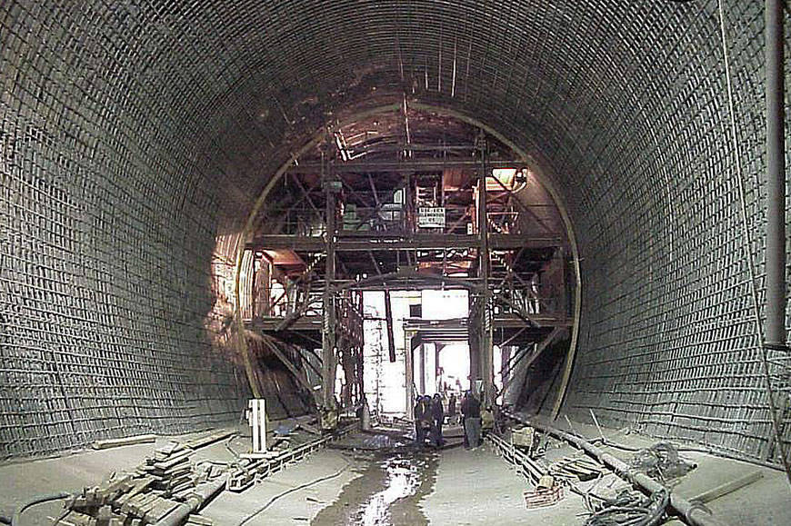 Proyecto Potrerillos Túnel de Desvío